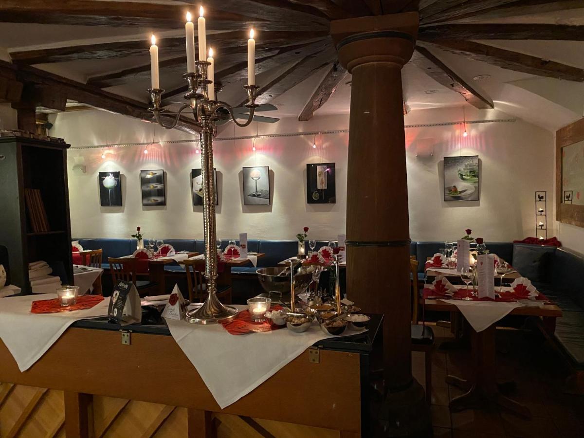 Marktplatzhotel - Restaurant Tafelspitz Weinheim Exteriér fotografie