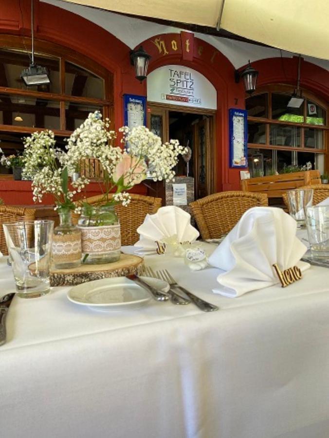 Marktplatzhotel - Restaurant Tafelspitz Weinheim Exteriér fotografie